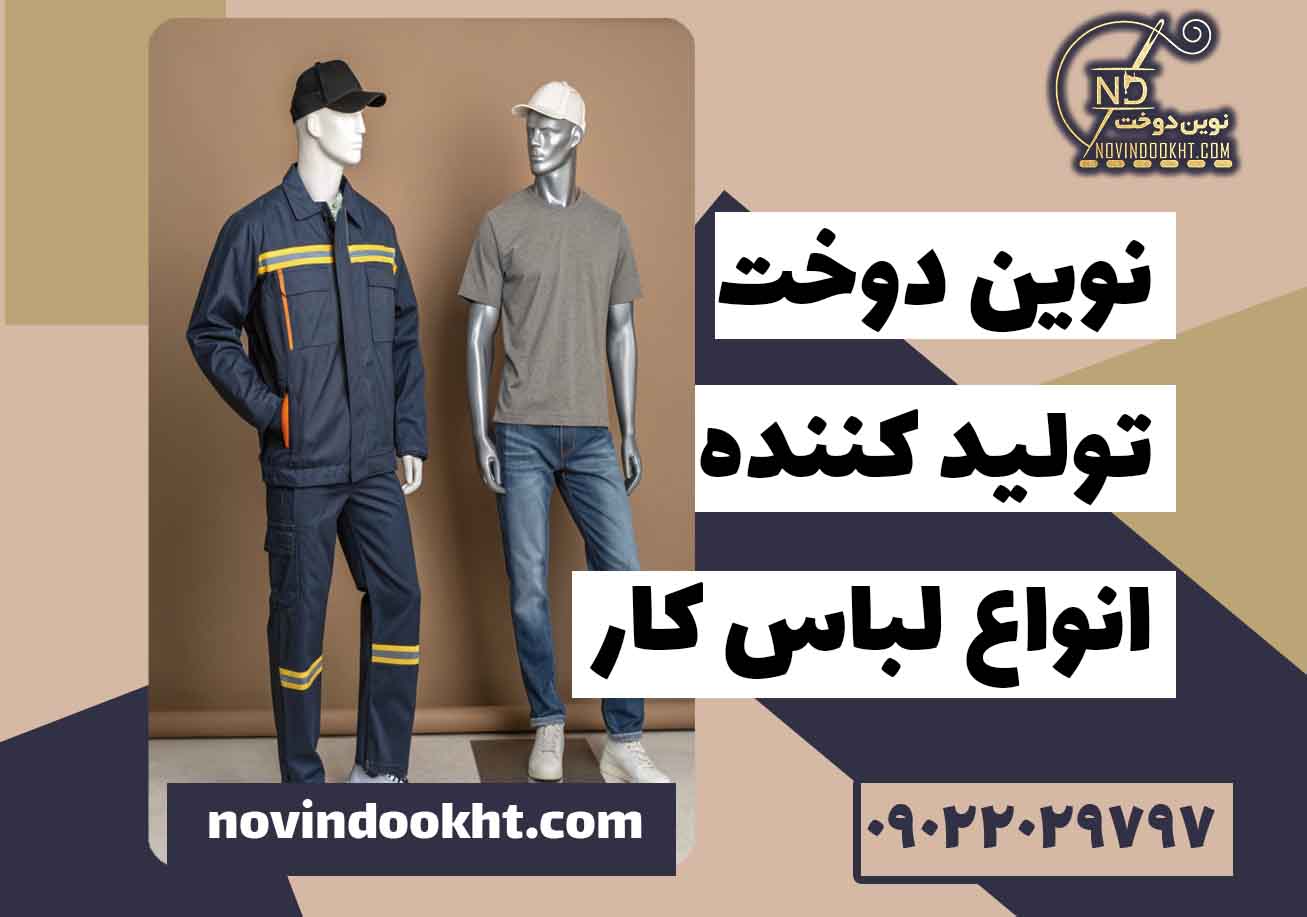 مقایسه سایز بندی لباس کار با لباس معمولی 